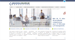 Desktop Screenshot of bhconsulting.es