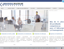 Tablet Screenshot of bhconsulting.es